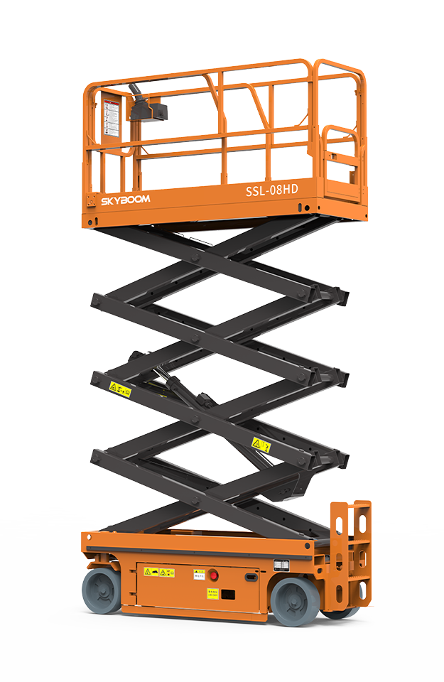 Scissor-type aerial work platform